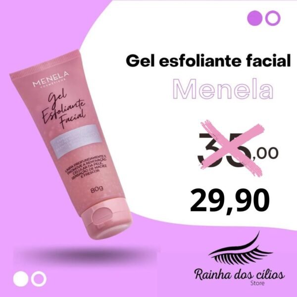 Gel esfoliante facial Menela