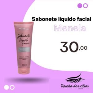Sabonete líquido facial Menela