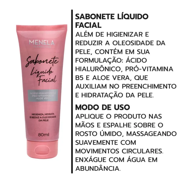 SABONETE LIQUIDO FACIAL MENELA