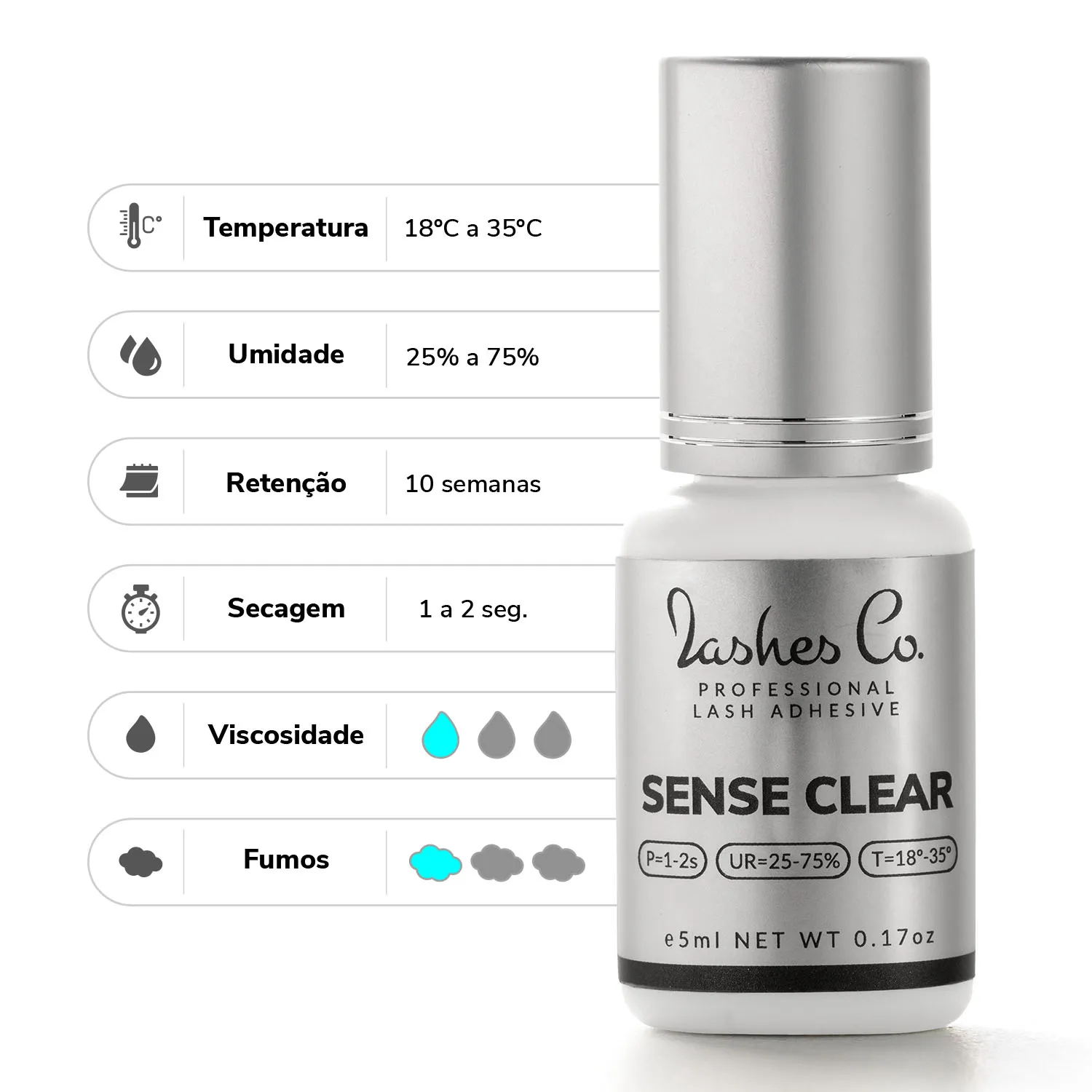 LASHES.CO SENSE CLEAR 5g